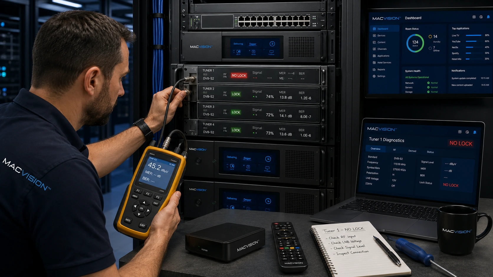 Headend Tuner Lock Failure: Causes and Troubleshooting Steps