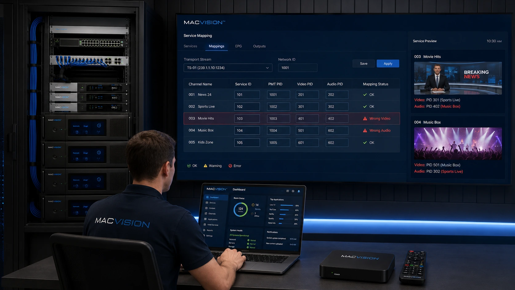 How Incorrect Service IDs and PIDs Create Wrong IPTV Channels
