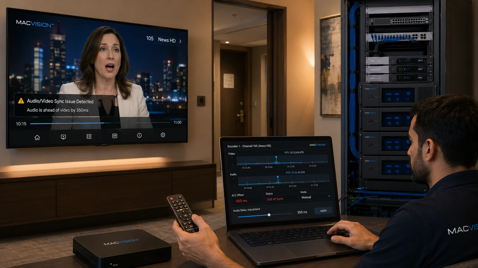 IPTV Audio and Video Out of Sync: Causes and Solutions