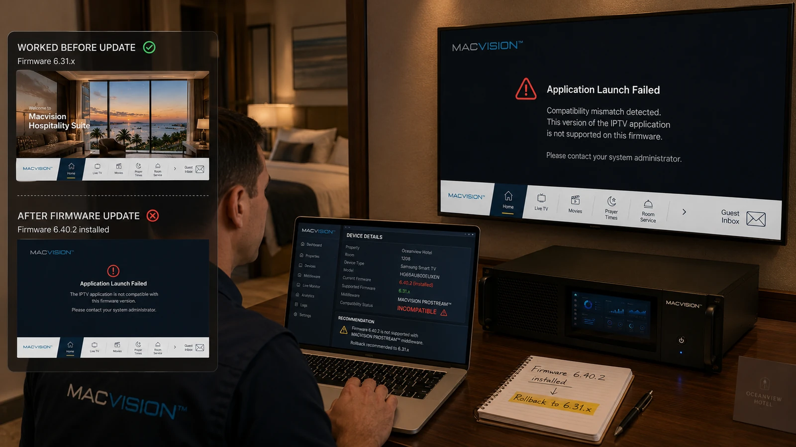 Smart TV Firmware Updates That Break IPTV Middleware Compatibility